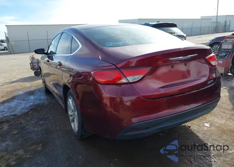2015 Chrysler 200 Limited from USA, damaged, VIN 1C3CCCAB8FN711502